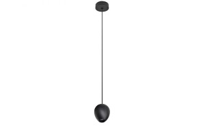LAMPA WISZĄCA OVUM 1 PENDANT BLACK AZ3095 Azzardo