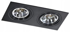 Oprawa wpuszczana SIRO 2 BLACK/BLACK AZ2806 AZzardo