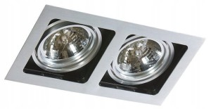 Oprawa wpuszczana SISTO 2 ALUMINIUM AZ0794 AZzardo