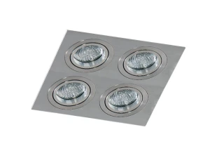 Oprawa wpuszczana CARO 4 SQUARE ALUMINIUM AZ2444 AZzardo