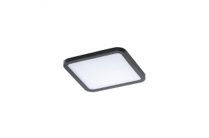 Oczko SLIM 15 SQUARE 4000K IP44 BLACK AZ4377 AZzardo