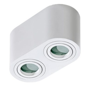 Lampa sufitowa spot BRANT 2 WHITE IP44 AZ2816 Azzardo