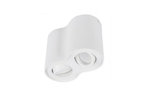 Lampa sufitowa / natynkowa BROSS 2 biały AZ0859 Azzardo