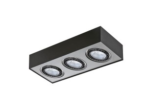 Spot PAULO 3 230V BLACK/ALU AZ0965 Azzardo