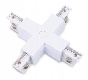 Łącznik X do systemu 3 fazowego natynkowego kolor biały AZ4279 Azzardo