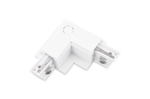 Łącznik L prawy do systemu 3 fazowego podtynkowego kolor biały AZ4297 Azzardo
