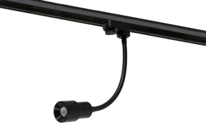 Lampa / Reflektor LUMI FLEX do systemu 3 fazowego 5W 3000K czarny AZ4559 Azzardo