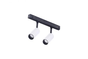 Lampa / Reflektor ALFA NIKKI 2 do systemu magnetic 2x3W 3000K biały/czarny AZ4593 Azzardo