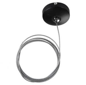 Podsufitka z kablem zasilającym do szynoprzewodów kolor czarny AZ4780 Azzardo