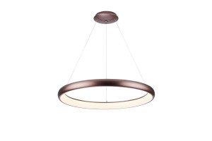 Lampa wisząca ANTONIO PENDANT 61 CCT Brązowy / Biały Sterowana pilotem AZ5062 AZzardo