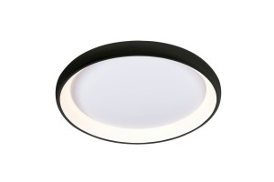 Lampa sufitowa / plafon ANTONIO TOP 61 CCT Czarny Sterowana pilotem AZ5072 AZzardo