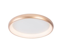 Lampa sufitowa / plafon ANTONIO TOP 61 CCT Złoty / biały Sterowana pilotem AZ5073 AZzardo