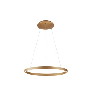 Lampa wisząca ANDREA 100 3000K DIMM (25W+65W) Złoty / biały AZ5103 AZzardo