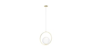 Lampa wisząca JUMBO 1 PENDANT Złoty AZ4983 AZzardo