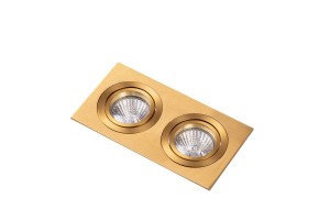 Oczko sufitowe CARO 2S Złoty / biały AZ5426 AZzardo