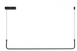 Lampa wisząca MARIO PENDANT 1 CCT DIMM Czarny Sterowanie pilotem AZ5445 AZzardo