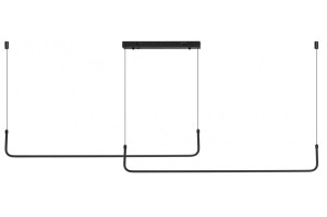 Lampa wisząca MARIO PENDANT 2 CCT DIMM Czarny Sterowanie pilotem AZ5446 AZzardo