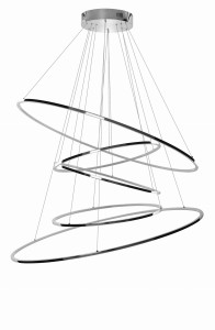 LAMPA WISZĄCA WHEEL XXL chrome AZ3417 Azzardo