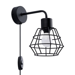 Kinkiet SUBA czarny SL.1164 Sollux Lighting
