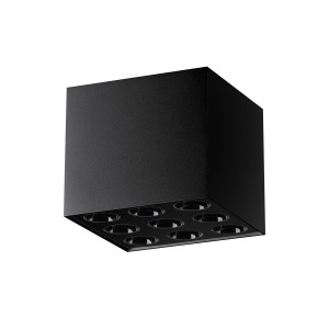 Plafon OZZY czarny LED SL.1211 Sollux Lighting
