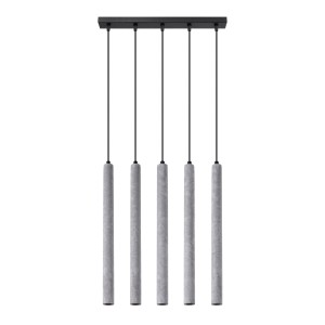 Lampa wisząca PASTELO 5L beton SL.1274 Sollux Lighting