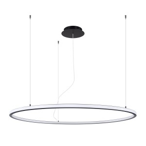 Żyrandol RISA 120 czarny LED 3000K TH.276 Sollux Lighting
