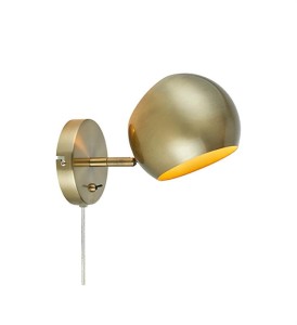 EDGAR Wall 1L Antique Brass 108754