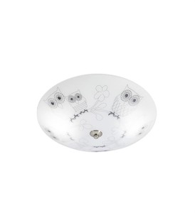 UGGLARP Plafond 2L 39cm White/Black 108764