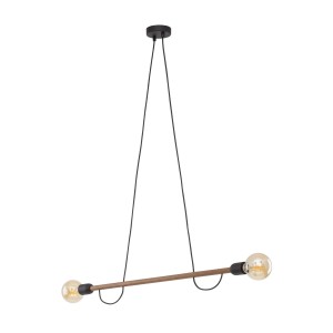 HELIX WOOD ORZECH LAMPA WISZACA 2 PŁ 4948 TK Lighting