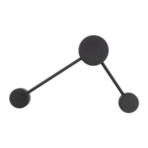 AVIA BLACK KINKIET 2 PŁ 6808 TK Lighting