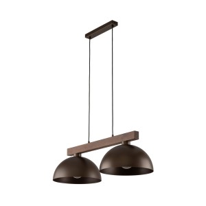 OSLO BROWN LAMPA WISZĄCA 2 PŁ 4507 TK Lighting
