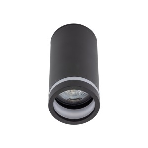 JET BLACK DOWNLIGHT 1* GU10 6918 TK Lighting