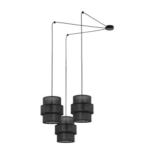 CALISTO BLACK LAMPA WISZĄCA 3 5976 TK Lighting