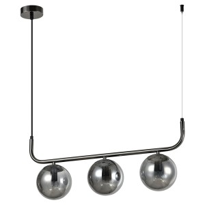 Lampa wisząca Alisa grafitowa 3xE14 Light Prestige