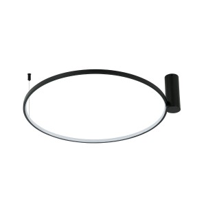 Plafon Ring S czarny LED CCT Light Prestige