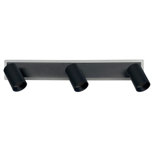 Spot Parma 3 czarny 3xGU10 LED CCT Light Prestige