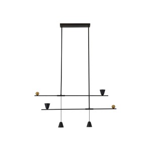 Lampa wisząca SPOLETO 2 BK AZ5642 AZzardo