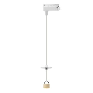 Baza lampa wisząca system 1 fazowy LUCAS BASE TRACK 1 LINE GU10 WH AZ6100 AZzardo
