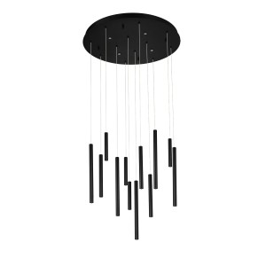 Lampa wisząca ILIOS 12 PENDANT 3-STEP DIMM BK AZ5744 AZzardo