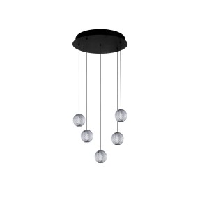 Lampa wisząca EDEM 5 ROUND BK AZ6017 AZzardo