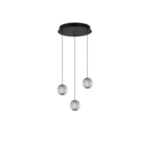 Lampa wisząca EDEM 3 ROUND BK AZ6019 AZzardo