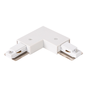 Łącznik L Track Biały 1-Obwodowy + zasilanie centralne ML0717 Milagro ML0717 Milagro