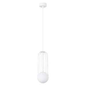 Lampa wisząca BRINA 1 biała SL.1331 SOLLUX