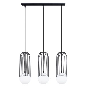 Lampa wisząca BRINA 3L czarna SL.1334 SOLLUX