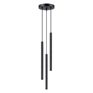 Lampa wisząca ARCHE 3P czarna SL.1341 SOLLUX