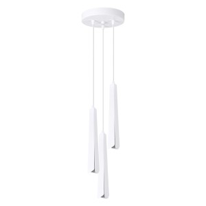 Lampa wisząca PRYSM 3P biała SL.1398 SOLLUX