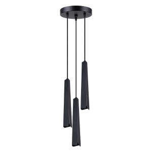 Lampa wisząca PRYSM 3P czarna SL.1401 SOLLUX