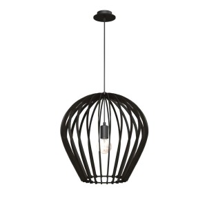 Lampa wisząca Bala - Czarna sklejka (460 mm) 5019 Antigo/Amplex