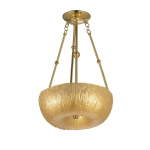Lampa wisząca Button 45 - Mosiądz polerowany-złoty (450 mm) 8176 Antigo/Amplex