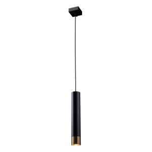 Lampa wisząca Eido 1 - Czarna-patyna mat (350 mm) 8256 Antigo/Amplex